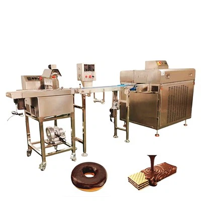 خط تبريد طلاء الشوكولاتة